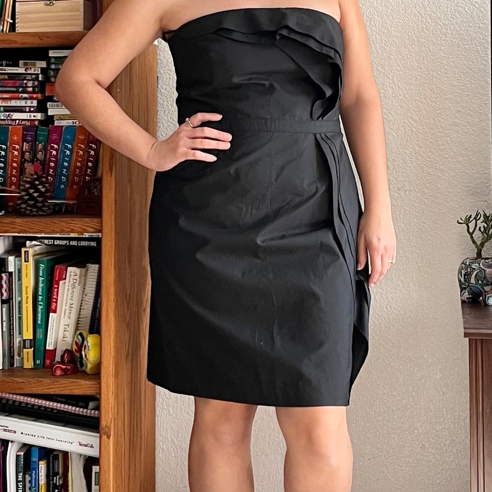 Ann Taylor LOFT black sleeveless dress size 14